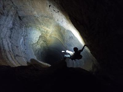 The Giant Pit, Homecoming Hole, Austria. Photo © Adam Erskine-Jones